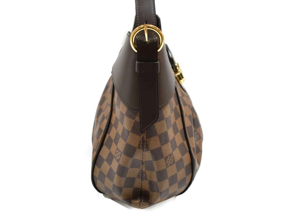 Louis Vuitton Sistina Handbag Brown Canvas Damier Brown
